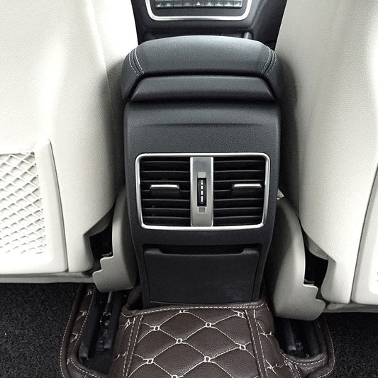 Mercedes A W176 / B W246 / CLA C117 X117 / GLA X156 Chrom Mittelkonsole Armlehne Luftdüsen Lüftung Abdeckung