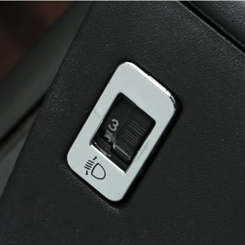 Citroën C-Elysée Chrom Armaturenbrett Lichteinsteller Schalter Abdeckung