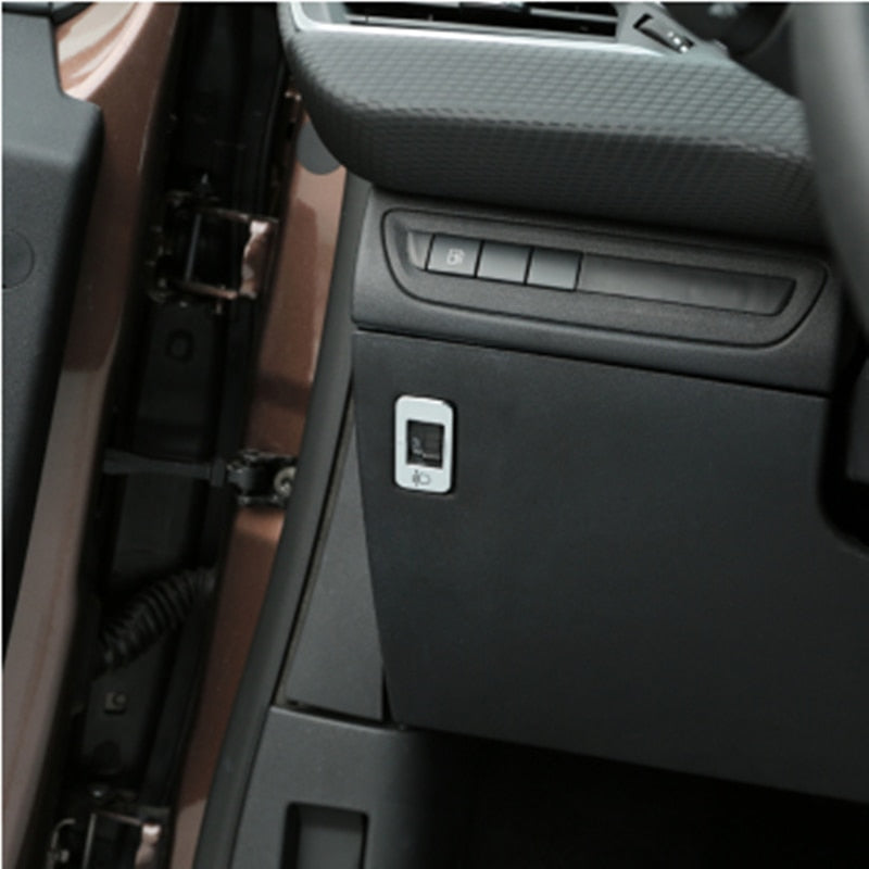 Citroën C-Elysée Chrom Armaturenbrett Lichteinsteller Schalter Abdeckung