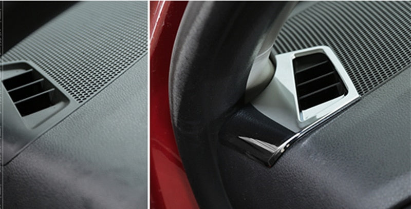 Citroën C-Elysée Chrom Armaturenbrett Luftdüsen Lüftungs Gitter Abdeckung