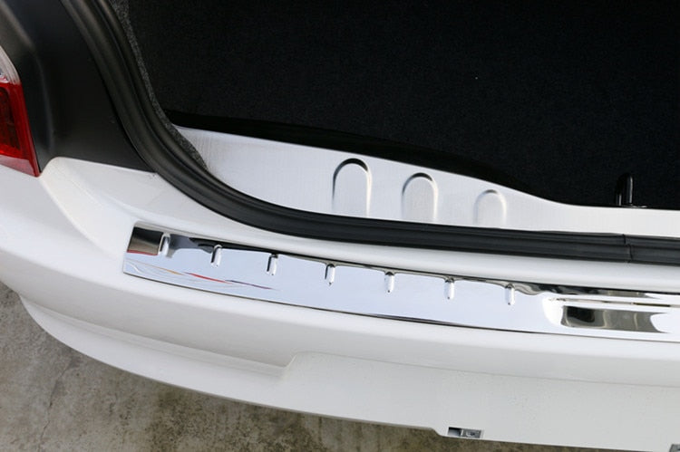 Citroën C-Elysée Chrom Stoßfänger Zierleiste Stoßstange Schutz Hinten