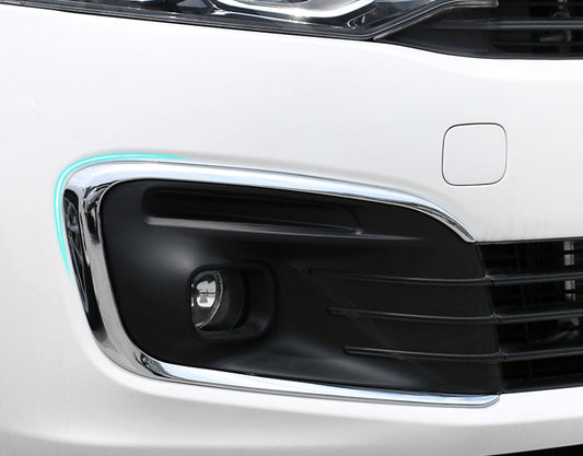 Citroën C-Elysée Chrom Nebelscheinwerfer Licht Abdeckung Rahmen Vorne (Facelift)