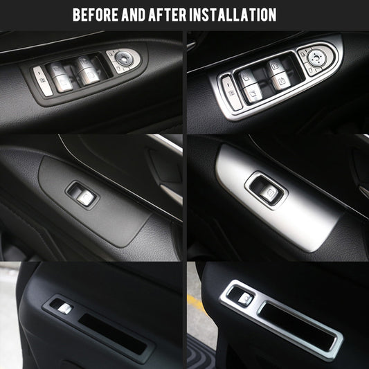 Mercedes Vito W447 Chrom Fenster Heber Schalter Taster Abdeckung Rahmen