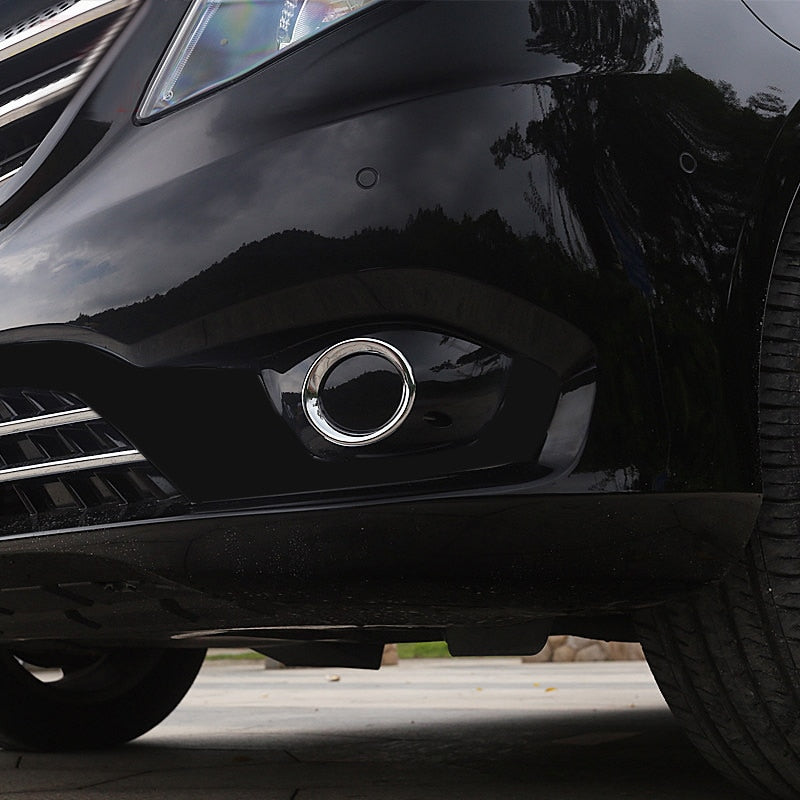 Mercedes Vito W447 Chrom Nebelscheinwerfer Licht Vorne Abdeckung Rahmen