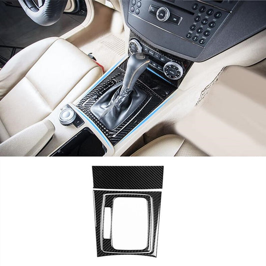 Mercedes C W204 Carbon Mittelkonsole Schaltehebel Getriebe Gehäuse Abdeckung