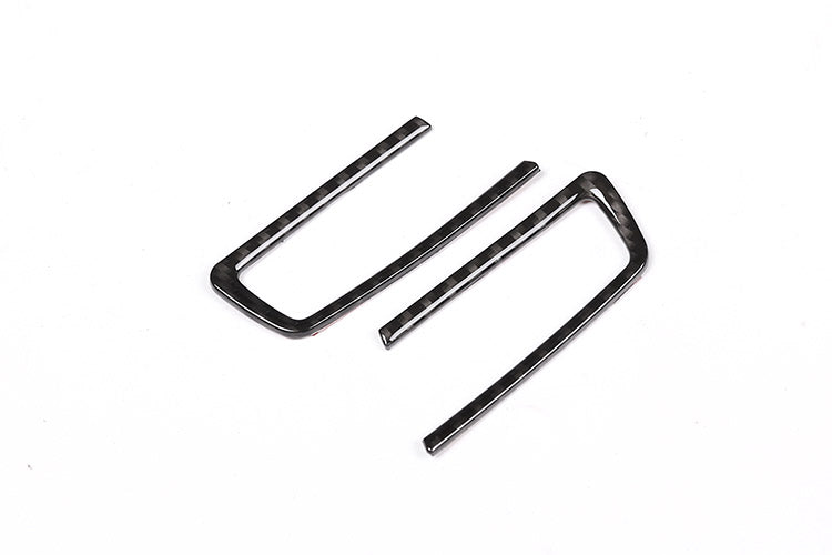 BMW 2 F45 F46 Chrom Carbon Mittelkonsole Eco Sport Knopf Abdeckung