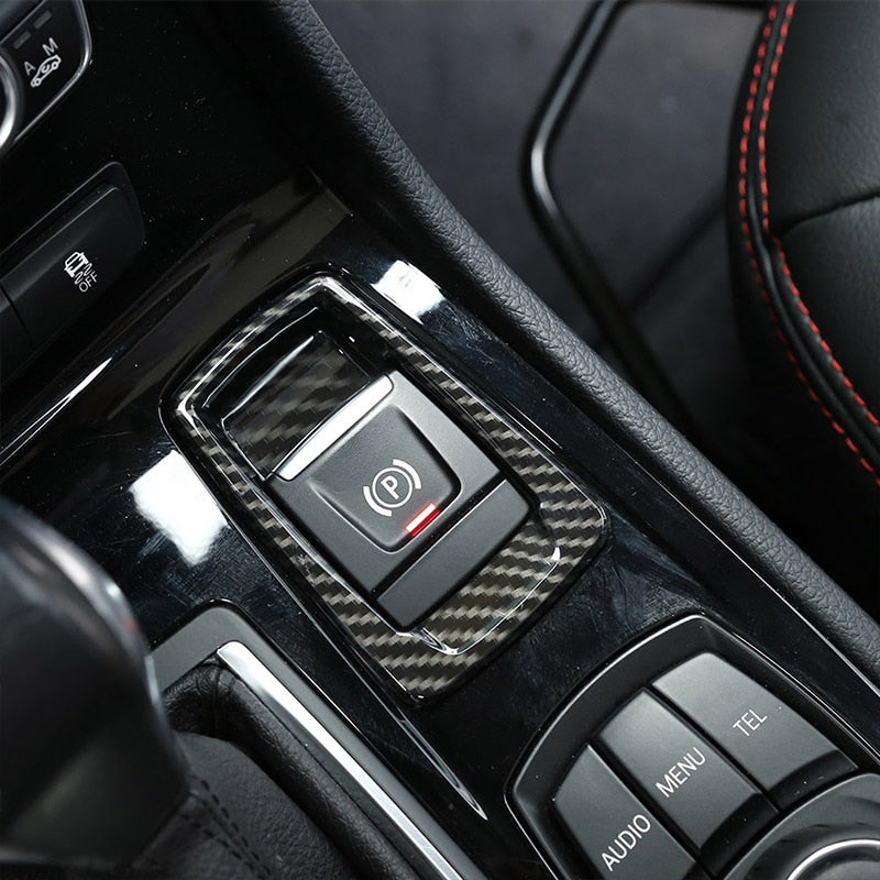 BMW 2 F45 F46 Carbon Elektronische Handbremse Rahmen Abdeckung