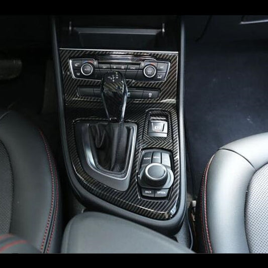 BMW 2 F45 F46 Carbon Schalthebel Mittelkonsole Radio Abdeckung
