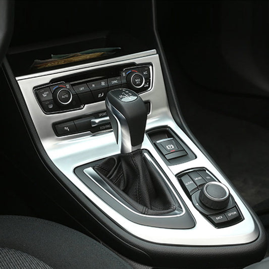 BMW 2 F45 F46 Chrom Schalthebel Mittelkonsole Radio Abdeckung