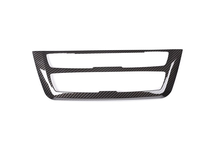 BMW 3 / 4 Chrom Carbon Mittelkonsole Armaturenbrett CD Radio Abdeckung