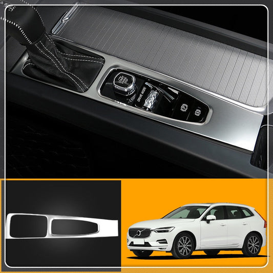 Volvo XC60 SPA Edelstahl Mittelkonsole Schalthebel Elektronische Handbremse Abdeckung