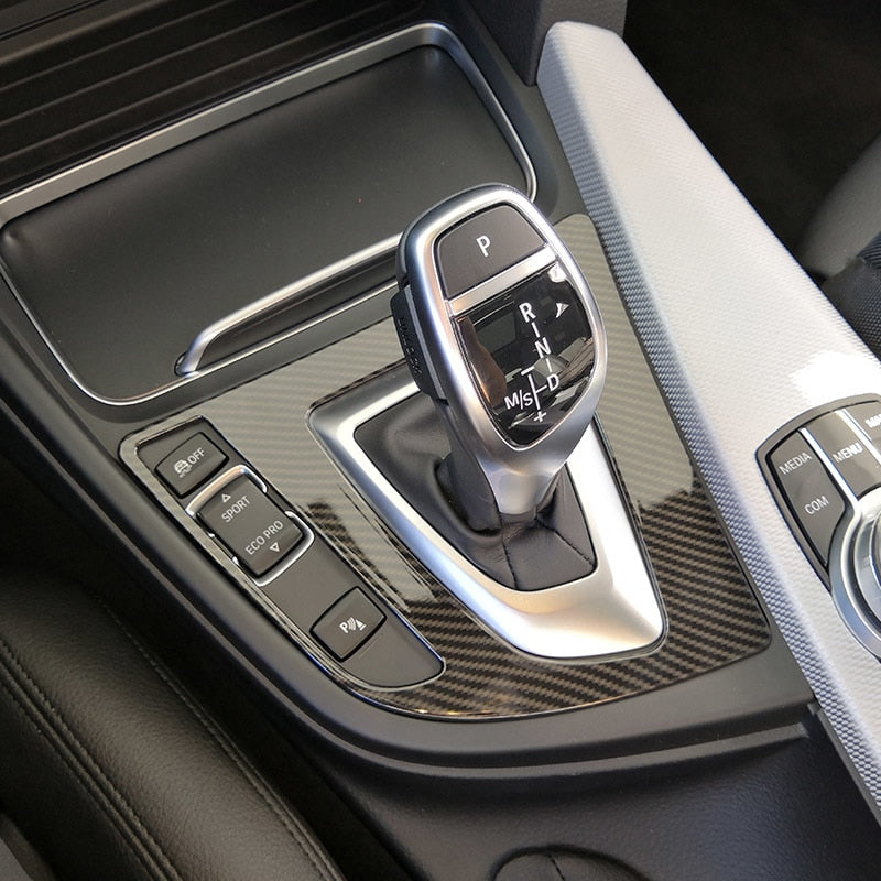 BMW 3 / 4 Carbon Schaltehebel Getriebe Gehäuse Mittelkonsole Abdeckung