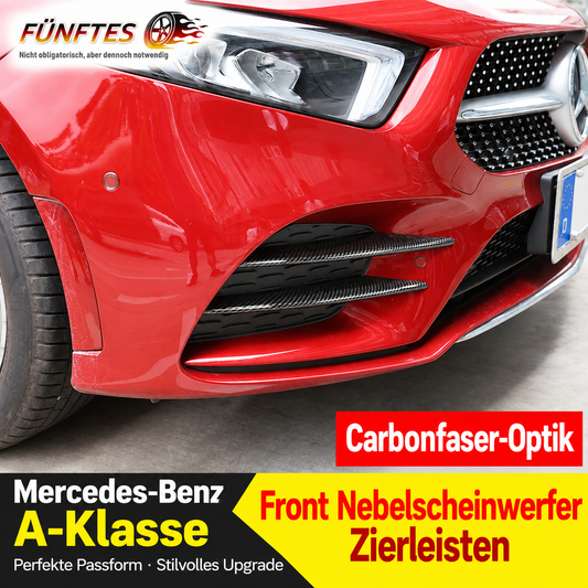 Mercedes A-Klasse W177 Nebelscheinwerfer Zierleisten Carbon Optik