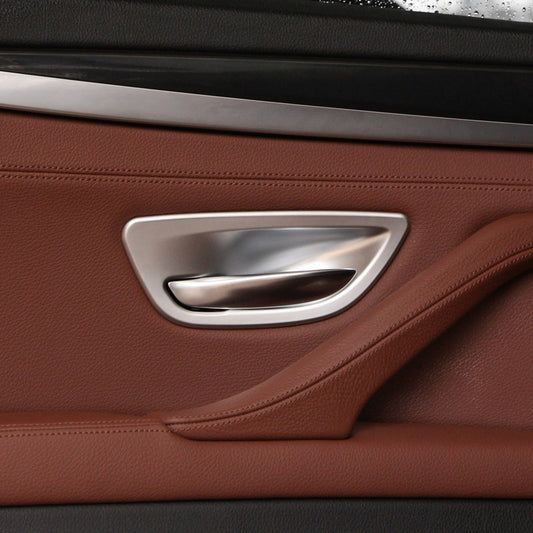 BMW 5 F10 / F11 Chrom Türgriff Hebel Innen Abdeckung Blende Rahmen