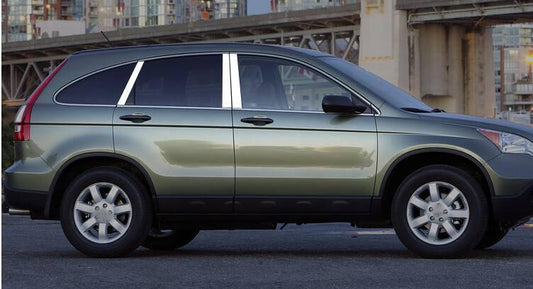 Honda CRV Chrom Türzierleisten Abdeckung B Säule Türsäule