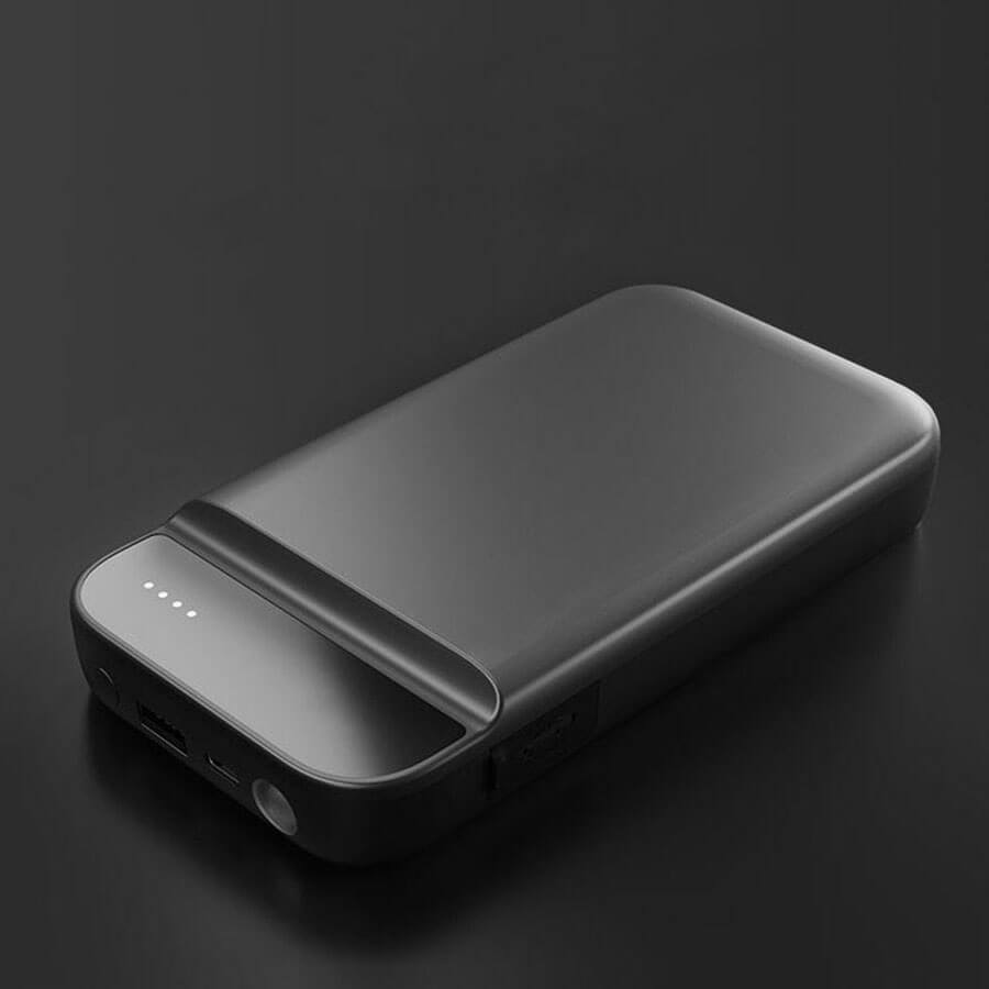Auto Batterie Starthilfe Autobatterie Überbrücken Aufladen 11000mAh