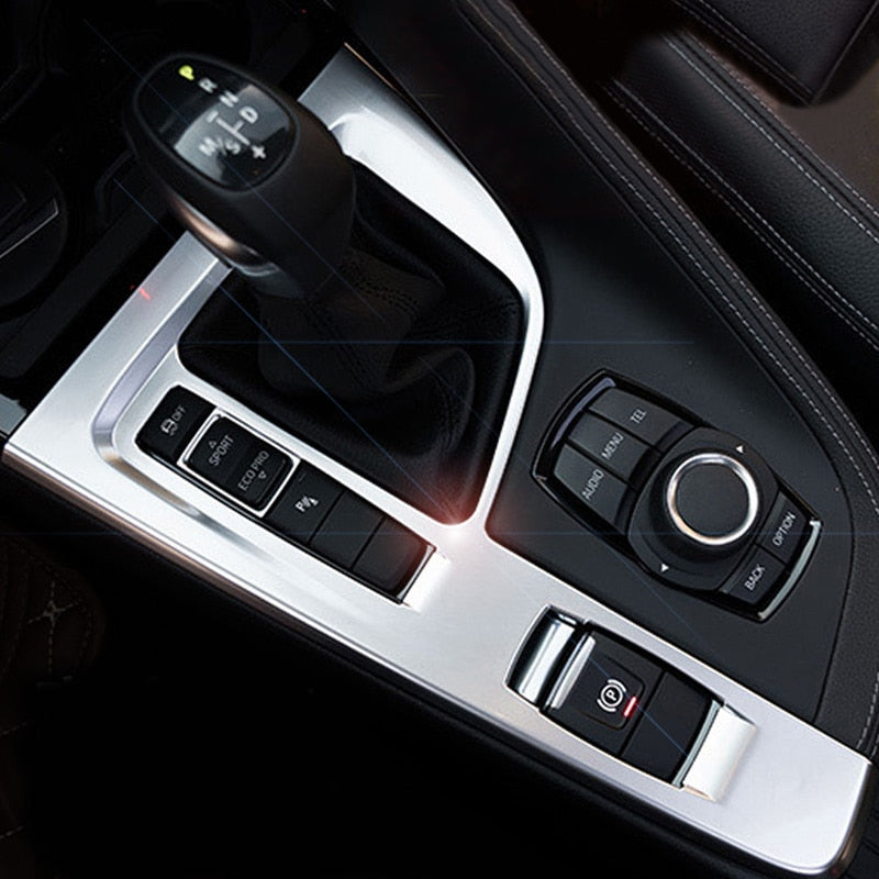 BMW X1 F48 / X2 F39 Chrom Mittelkonsole Schaltehebel Getriebe Gehäuse Abdeckung