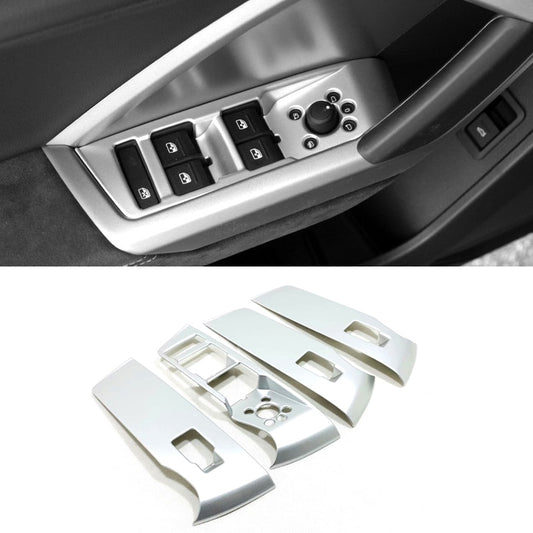 Audi Q3 F3 Chrom Fenster Heber Schalter Knopfe Abdeckung