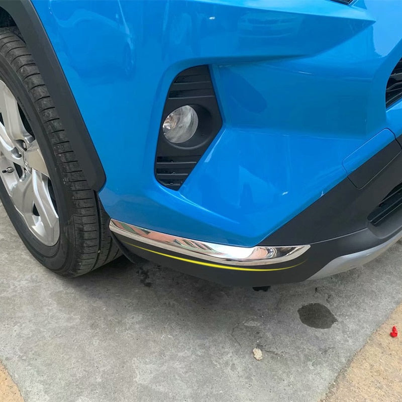 Toyota RAV4 XA50 Edelstahl Stoßfänger Stoßstange Hinten Vorne Leiste
