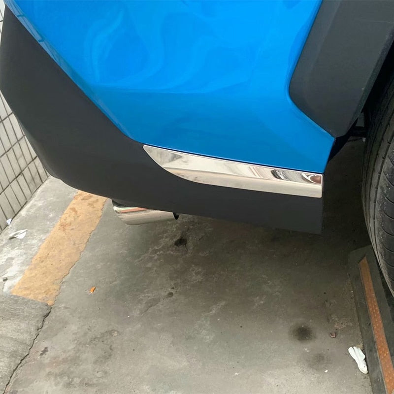 Toyota RAV4 XA50 Edelstahl Stoßfänger Stoßstange Hinten Vorne Leiste