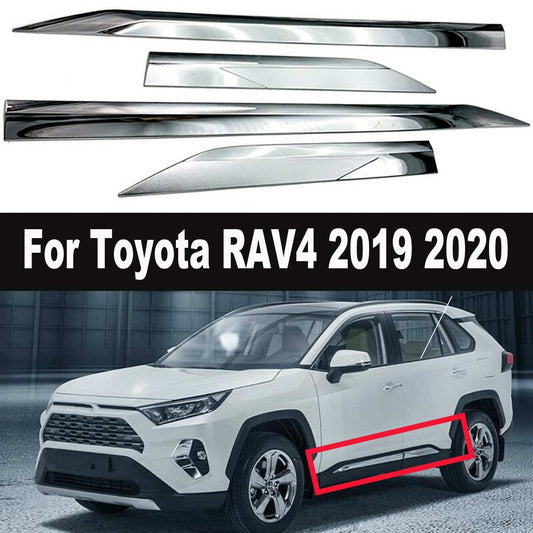 Toyota RAV4 XA50 Chrom Zierleisten Seitenzierleisten Türleisten