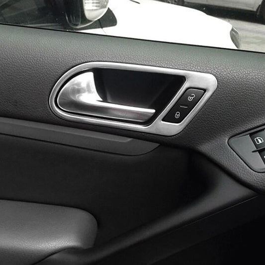VW Tiguan PQ35 Edelstahl Türgriff Innen Abdeckung Blende Rahmen