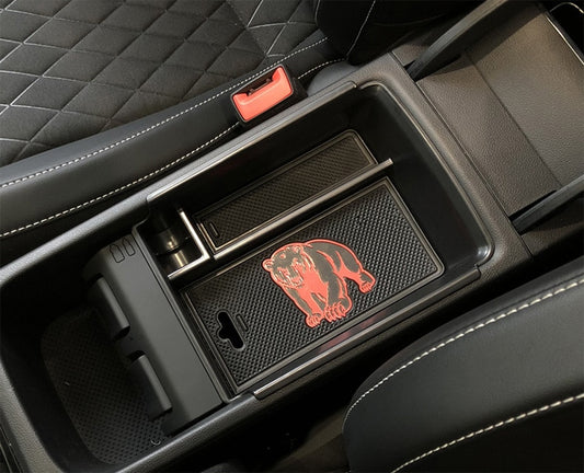 Skoda Karoq Mittelkonsole Armlehne Aufbewahrungs Box Kiste Lagerung Ablagekasten
