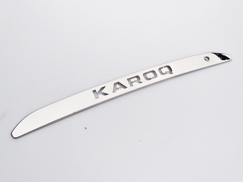 Skoda Karoq Brems Licht Fenster Abdeckung Rahmen Hinten