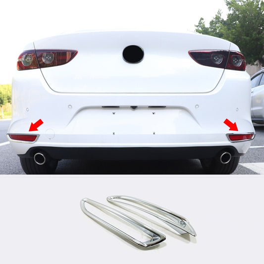 Mazda 3 BP Nebelscheinwerfer Licht Hinten Abdeckung Rahmen