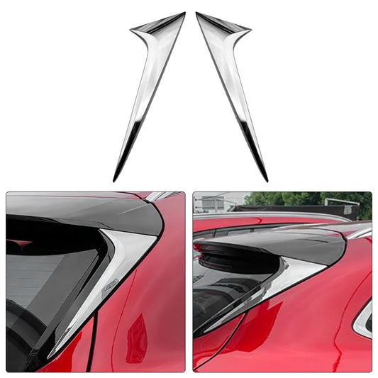 Mazda CX30 DM Chrom Dreieck Fenster Hinten Abdeckung Rahmen