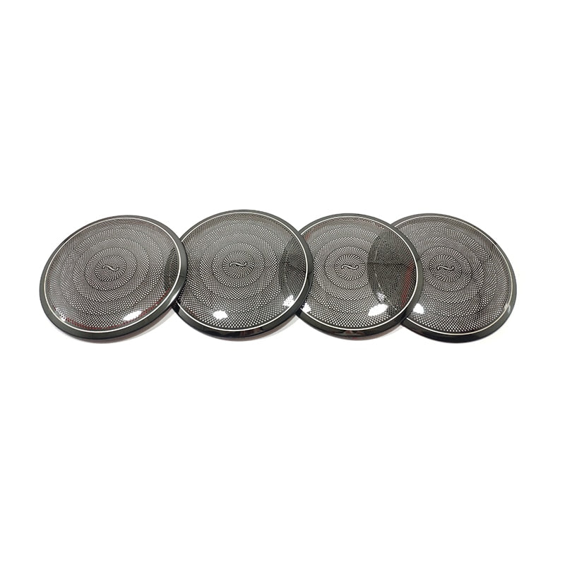 Nissan X-Trail T32 Edelstahl Tür Lautsprecher Ringe Rahmen Abdeckung Blende