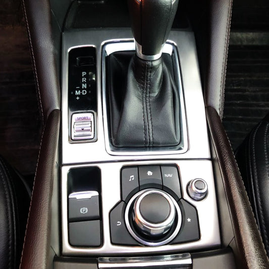 Mazda 6 GJ/GL Edelstahl Schaltehebel Mittelkonsole Getriebe Gehäuse Abdeckung Rahmen