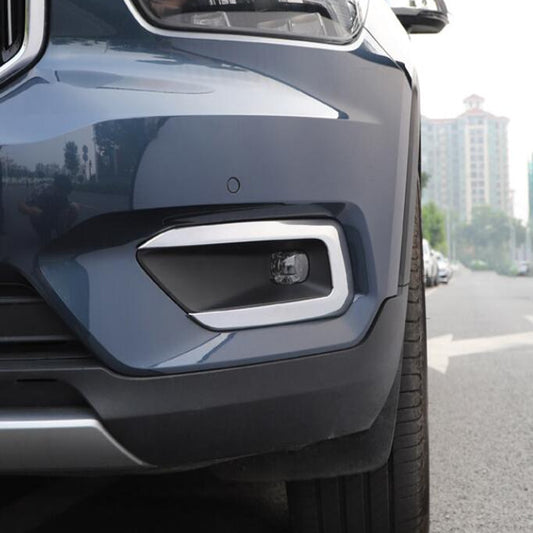 Volvo XC40 Chrom Nebelscheinwerfer Licht Vorne Abdeckung Rahmen
