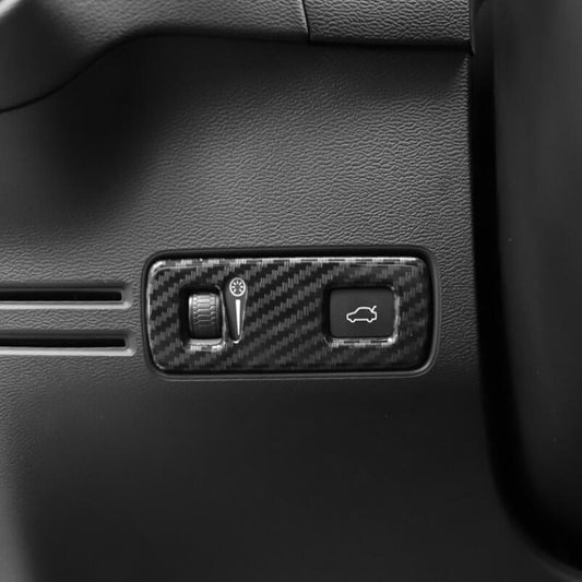 Volvo XC40 Kofferraum Gepäckraum Laderaum Knopf Schalter Abdeckung Rahmen