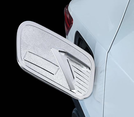 Volvo XC40 Chrom Tankdeckel Tankklappe Tankverschluss Abdeckung