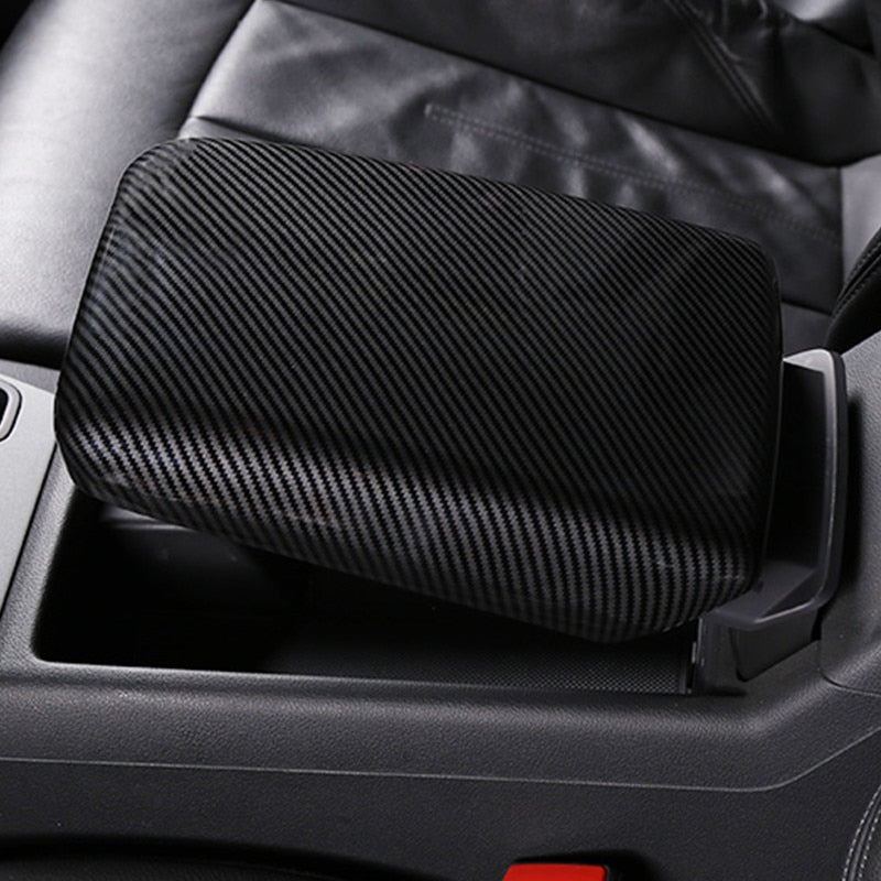 Audi A4 A5 B9 Carbon Armlehne Mittelkonsole Abdeckung