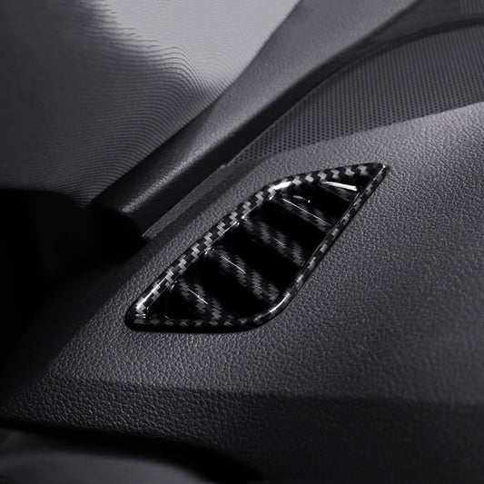Audi A4 A5 B9 Carbon Armaturenbrett Luftdüsen Lüftung Abdeckung Rahmen