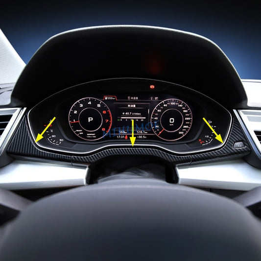 Audi Q5 B9 Carbon Mittelkonsole Armaturenbrett Geschwindigkeitsmesser Abdeckung