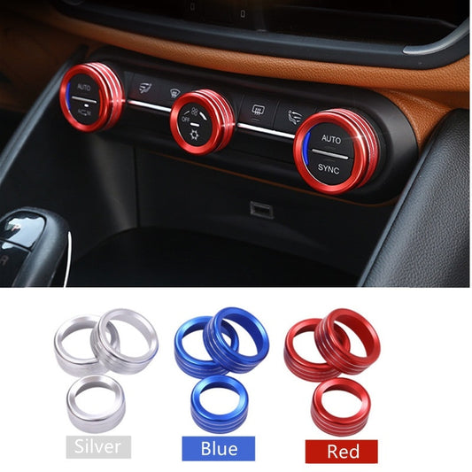 Alfa Romeo Giulia Stelvio Klimabedienteil Heizungsbedienteil Schalter Knopf Ringe Abdeckung