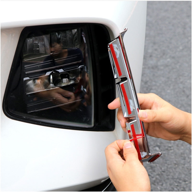 Hyundai Tucson NX4 Nebelscheinwerfer Licht Vorne Lüftung Abdeckung Rahmen