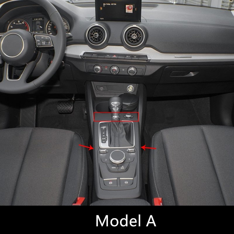 Audi Q2 Schaltehebel Getriebe Mittelkonsole Gehäuse Abdeckung