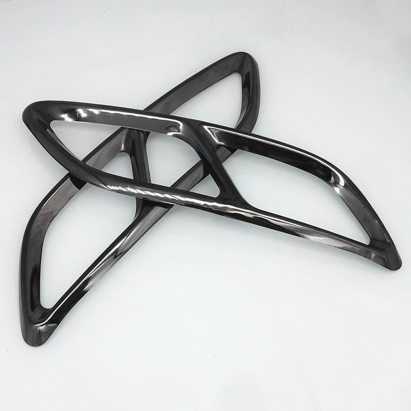 Audi A3 8Y Auspuff Blende Endrohr Schalldämpfer Edelstahl Abdeckung