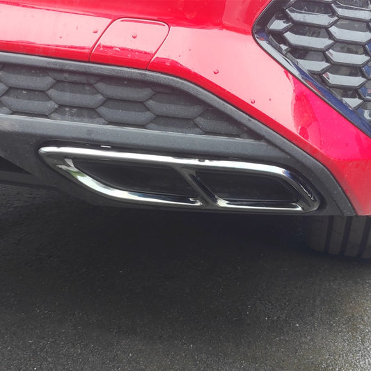 Audi A3 8Y Auspuff Blende Endrohr Schalldämpfer Edelstahl Abdeckung