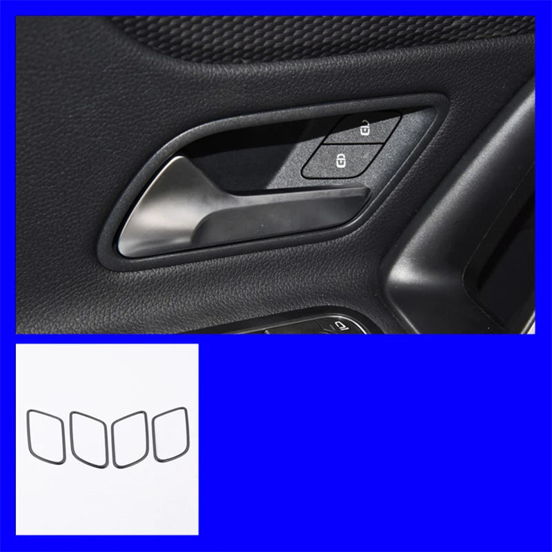 Mercedes A W177 / CLA C118 Edelstahl Türgriff Tür Innerer Abdeckung Rahmen