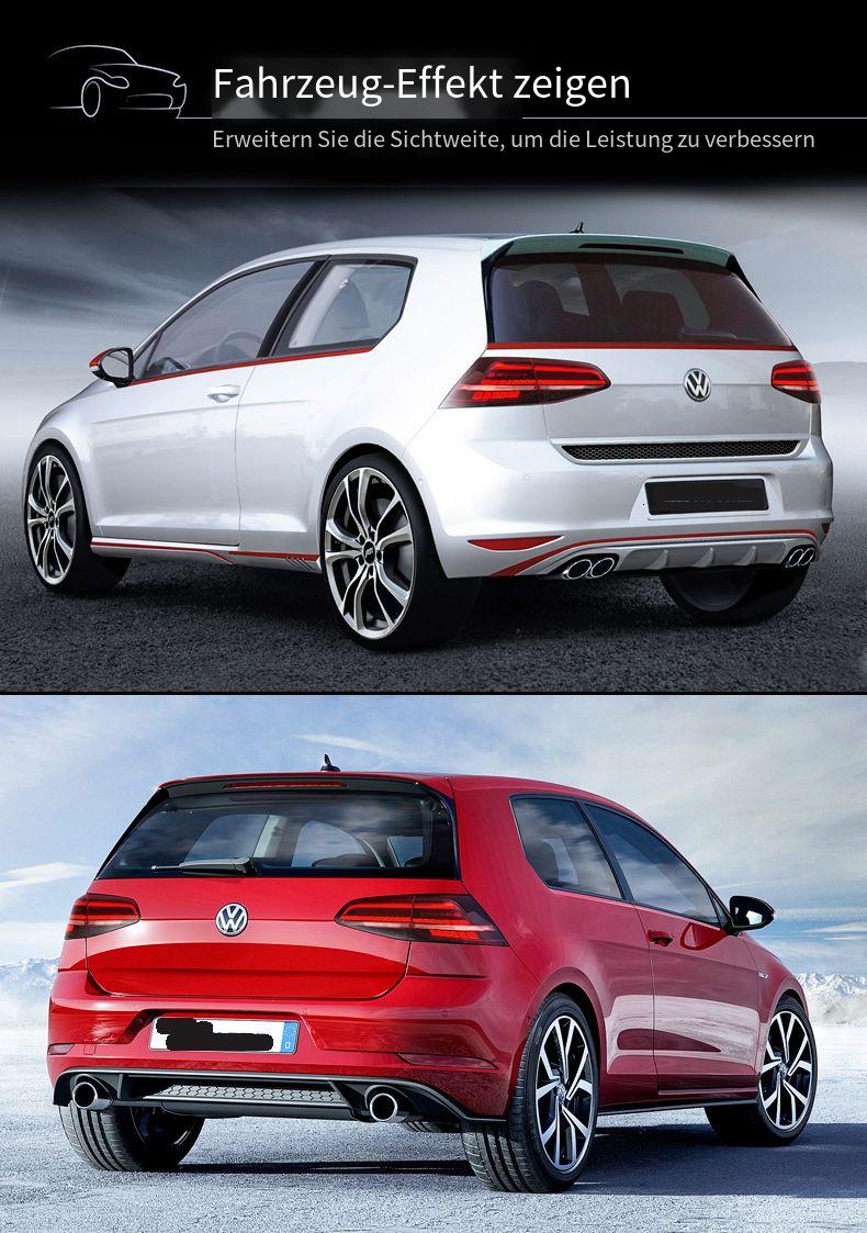LED Rückleuchten-Set für VW Golf 7 (2014–2020) – Dynamischer Blinker & Bremslicht – Tuning Heckleuchten im OEM-Stil
