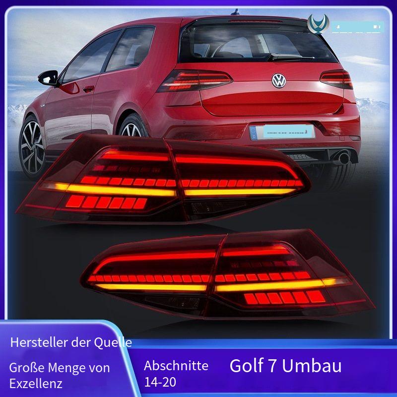 LED Rückleuchten-Set für VW Golf 7 (2014–2020) – Dynamischer Blinker & Bremslicht – Tuning Heckleuchten im OEM-Stil