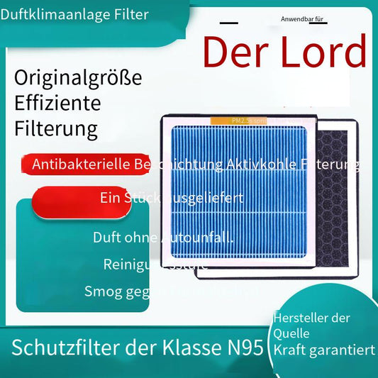 Geeignet für MG Duft-Klimaanlagenfilter, Aktivkohle N95-Grad, Auto-Klimaanlagenfilter, PM2.5-Filterung (Copy)