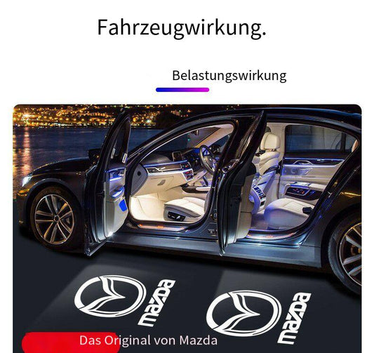 LED Willkommenslicht Türprojektor für Mazda Kompatibel mit: Mazda 6, Mazda 8, Ruiyi, alte & neue Atenza Modelle