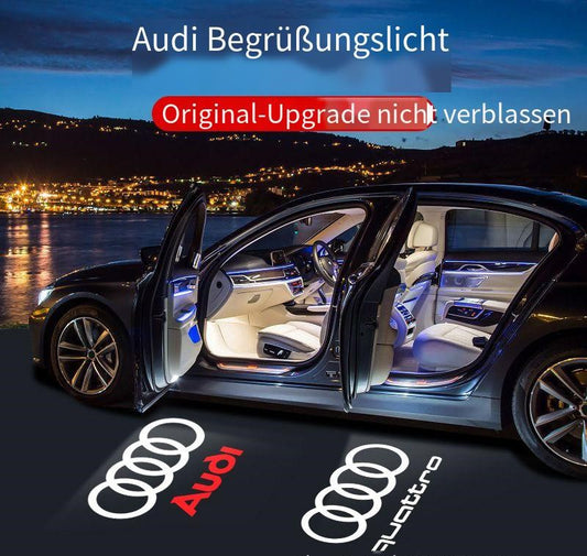 Geeignet für Audi Bodenlicht-Ambiente, Türprojektor zur Nachrüstung und Dekoration.