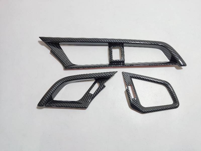 Honda Civic FK Carbon Innenraum Luftdüsen Lüftungsgitter Lüftungsschacht Rahmen Abdeckung